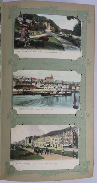 null Important album contentant environ 450 cartes postales anciennes, non trié.

Nièvre,...