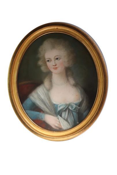 null Dans le goût de l'école française du XVIIIème siècle.

Portraits de dames de...