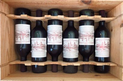 COS D'ESTOURNEL

Millésime : 1970

6 bouteilles,...