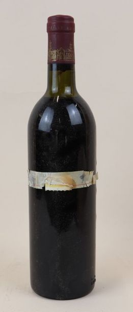 null CHATEAU COS D'ESTOURNEL

Millésime : 1980

1 bouteille, h.e., e.l.s.