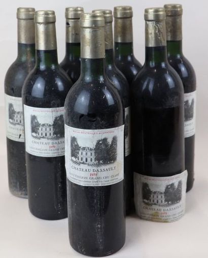 CHATEAU DASSAULT

Millésime : 1978

8 bouteilles,...