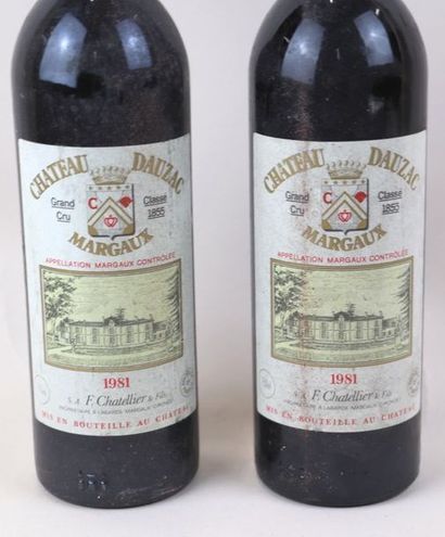 null CHATEAU DAUZAC

Millésime : 1982

2 bouteilles

&

CHATEAU DAUZAC

Millésime...