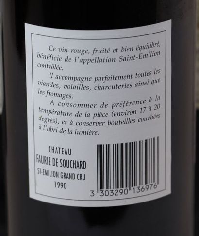 null CHATEAU FAURIE DE SOUCHARD

Millésime : 1990

7 bouteilles
