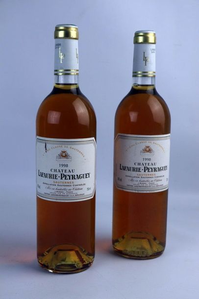 null CHATEAU LAFAURIE-PEYRAGUEY

Millésime : 1998.

2 bouteilles

