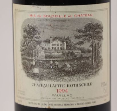 null CHATEAU LAFITE ROTHSCHILD

Millésime : 1994

1 bouteille