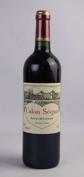 null CHATEAU CALON SEGUR

Millésime : 2007

1 bouteille