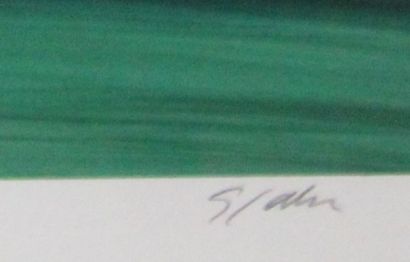 null Victor SPAHN (né en 1949).

Formule 1.

Lithographie signée au crayon en bas...