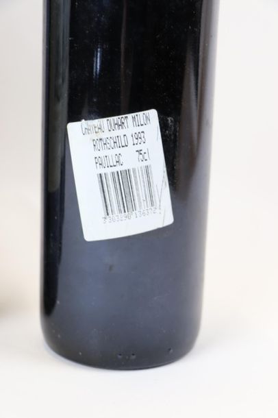 null DUHART MILON CASTLE

Vintage 1993

8 bottles, 1 b.g., 1 e.t.