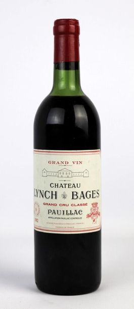 null CHATEAU LYNCH BAGES.

Millésime : 1982.

1 bouteille, h.e.