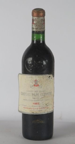 null CHÂTEAU PAPE CLEMENT.



Millésime : 1982.



1 bouteille, e.l.a.

Provenant...