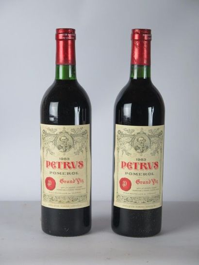 null PETRUS.



Vintage: 1983.



2 bottles.

Coming from a beautiful medieval vaulted...