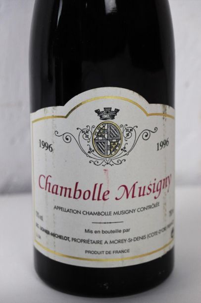null CHAMBOLLE MUSIGNY.

Lignier-Michelot.

Millésime : 1996.

4 bouteilles, une...