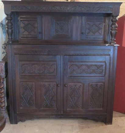 IRELAND.

Sideboard in carved stained oak...