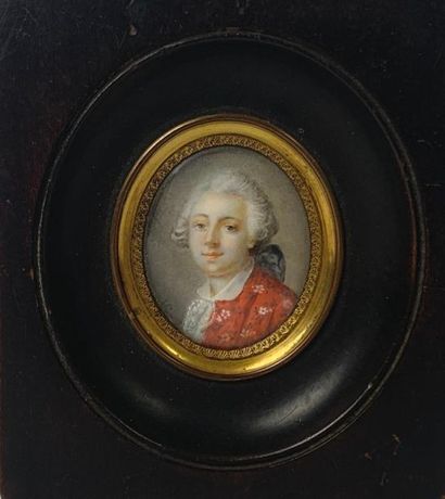 null Ecole française de la fin du XVIIIème siècle.

Portrait présumé du roi Louis...