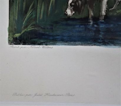 null Albert WILLMS, gravé par Wittman

La chasse aux lapins, aux canards et aux faisans.

Suite...