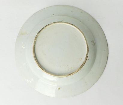 null CHINE.

Plat en porcelaine à décor Imari.

Epoque Qianlong, XVIIIème siècle.

D_27,6...