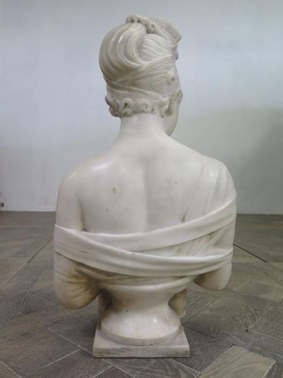 null Joseph CHINARD (1756-1813), d'après.

Portrait de Juliette Récamier, sa coiffure...