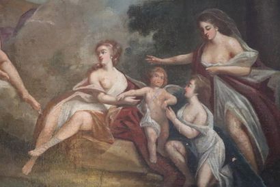 null French school of the 18th century.

Formerly attributed to Charles MONNET.

Venus...
