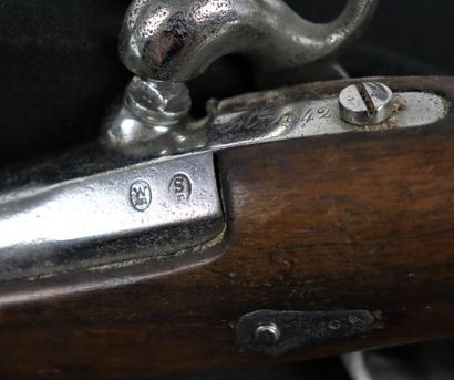null Pistolet de gendarmerie 1842 T.

Garniture en fer.

Marquage platine : « manufacture...