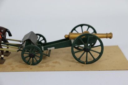 null CBG 1er Empire

Train d'artillerie avec canon et caisson (boite d'origine)

Boîte...