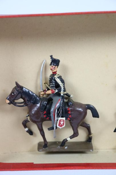 null CBG MIGNOT 1st Empire

3 horsemen Hussars of the Guard, (original box).

Prussian...