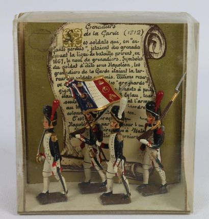 null CBG 1er Empire

2 boites vitrine avec Grenadier de la Garde (1812) et Artilleurs...