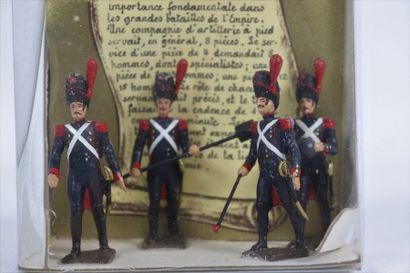 null CBG 1er Empire

2 boites vitrine avec Grenadier de la Garde (1812) et Artilleurs...