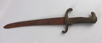 null Glaive d'infanterie prussien.

Vers 1840-1870.

L_56 cm, incomplet