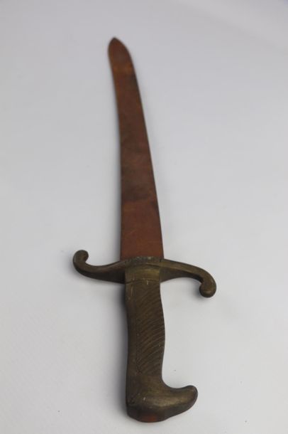 null Glaive d'infanterie prussien.

Vers 1840-1870.

L_56 cm, incomplet