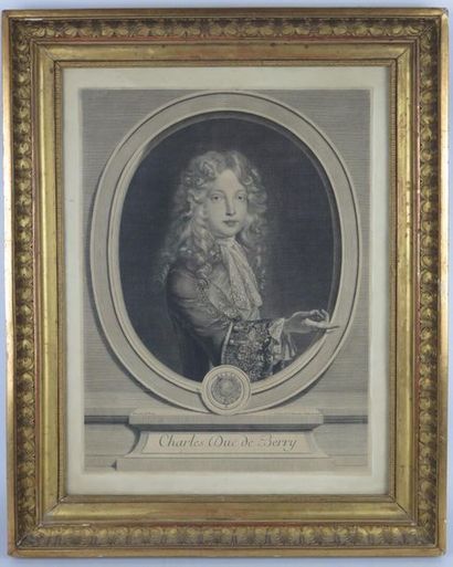 null Jean-François de TROY (1679-1752), gravé par le chevalier Edelinck.

Charles...