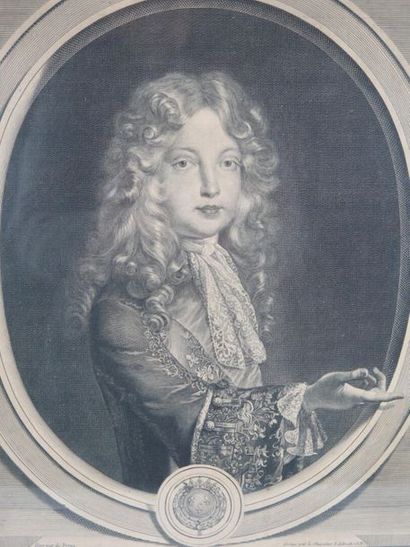 null Jean-François de TROY (1679-1752), gravé par le chevalier Edelinck.

Charles...