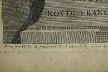 null Jean-Baptiste VAN LOO (1684-1745), gravé par Nicolas de Larmessin.

Louis Quinze,...
