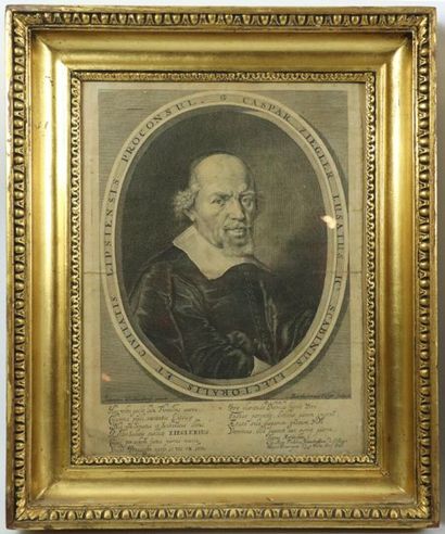 null Pieter du BORDIEU (1609-1678), gravé par Jonas Suyderhoef.

Portrait de Marcus...