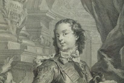 null François de TROY (1645-1730), gravé par Simon Thomassin.

Monseigneur le Dauphin.

Gravure...