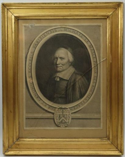 null Robert NANTEUIL (1623-1678).

Trois portraits d'ecclésiastiques.

Trois gravures...