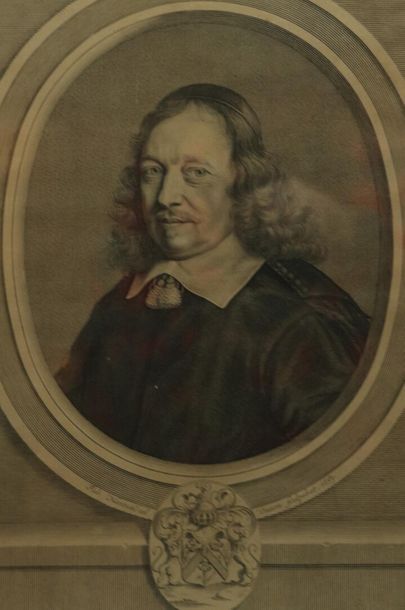 null Robert NANTEUIL (1623-1678).

Trois portraits d'ecclésiastiques.

Trois gravures...