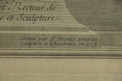 null Louis de BOULLOGNE (1654-1733), gravé par François I CHEREAU.

Autoportrait.

Gravure...