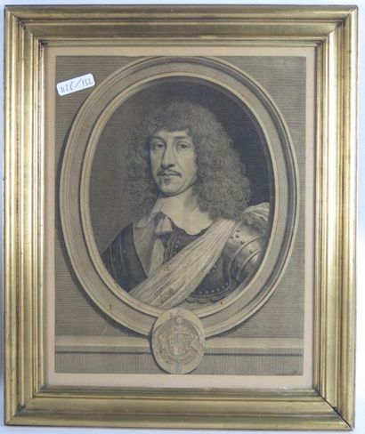 null Robert NANTEUIL (1623-1678).

Portrait de Pierre Séguier, Marquis de Saint Brisson...