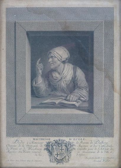 null Pierre Alexandre WILLE (1748-1821), gravé par Johann Georg WILLE.

Maîtresse...