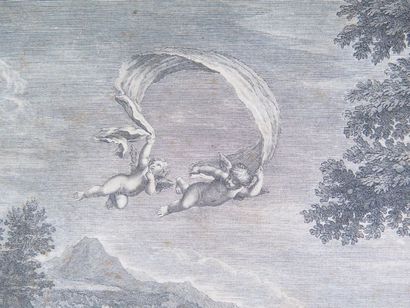 null Benoit AUDRAN (1661-1721), d'après l'Albane.

Adonis conduit près de Venus par...