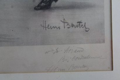 null Henri BOUTET (1851-1919).

Modistes à Paris.

Deux estampes en noir sur papier,...