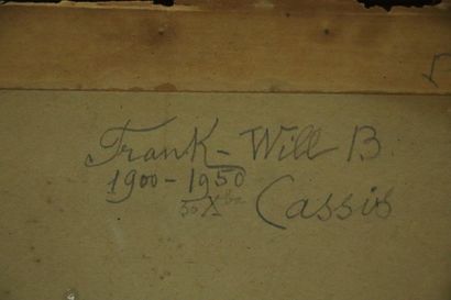 null Frank WILL (1900-1951)

Vue de Cassis.

Crayon et aquarelle, signé en bas à...