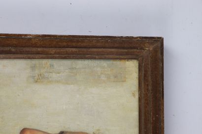 null Paul Alex DESCHMACKER (1889-1973).

Portrait de femme au fichu.

Huile sur toile,...