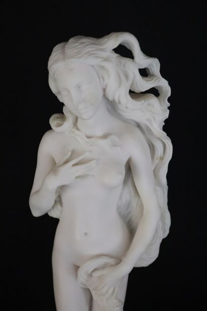 null Sandro BOTTICELLI (c.1445-1510), d'après.

La naissance de Vénus.

Sculpture...