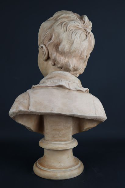 null Jean Antoine HOUDON (1741-1828), d'après.

Buste d'Alexandre Brongniart.

Buste...