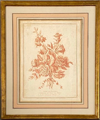 null Jean PILLEMENT (1728-1808), dessinateur et graveur.

Livre de Bouquets, Corbeille...