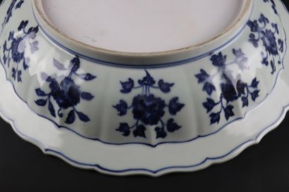 null CHINE.

Plat en porcelaine à décor en camaïeu bleu dans le style Ming.

D_42...
