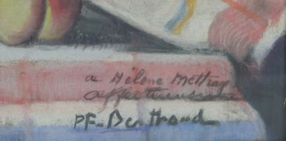 null Paul François BERTHOUD (1870-1939).

Nature morte.

Pastel sur papier, signé...