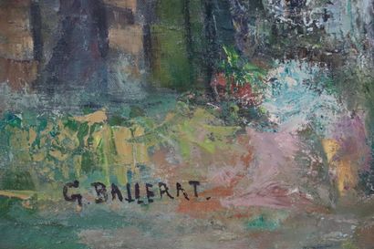 null Georges BALLERAT (1902-2000).

Ferme à Meriadec.

Huile sur toile, signée en...