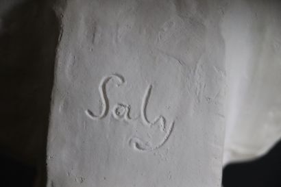 null Jacques François Joseph SALY (1717-1776), d'après.

Buste de petite fille à...